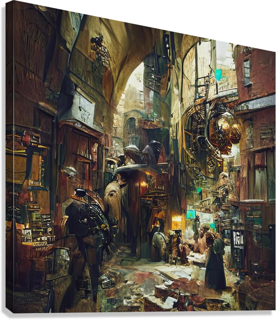 Steampunk III Canvas Print