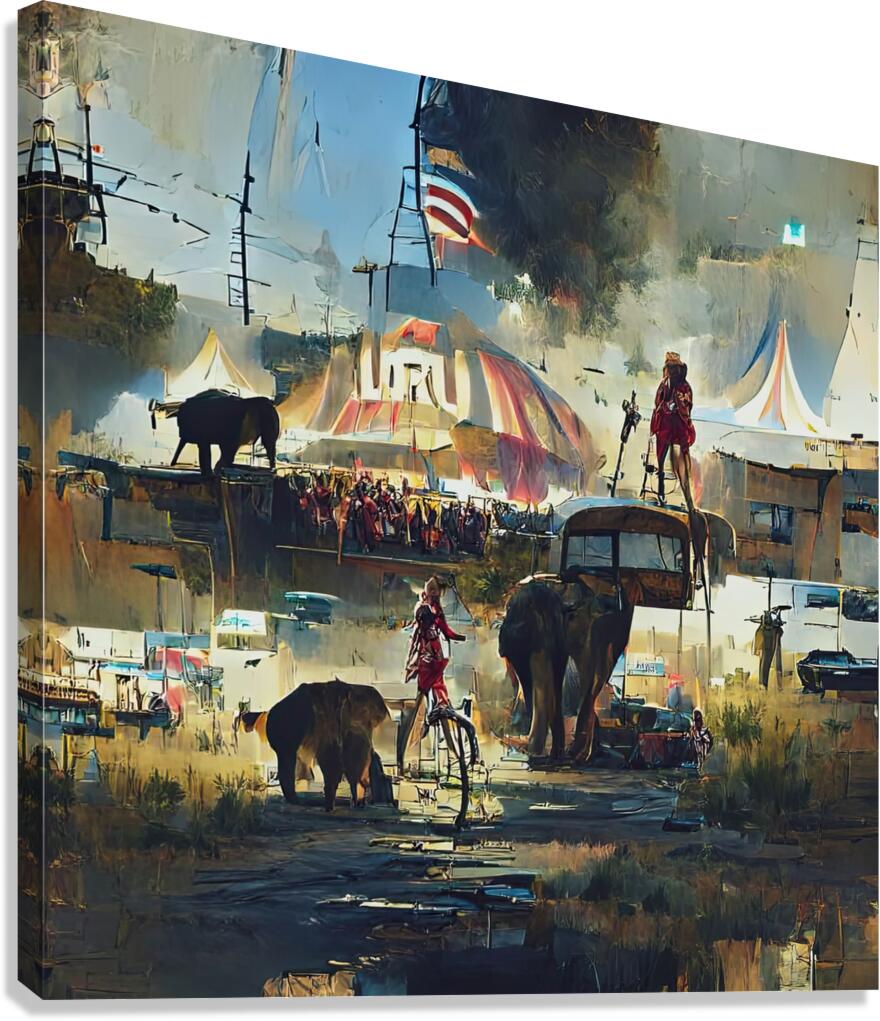 Circus I Canvas Print