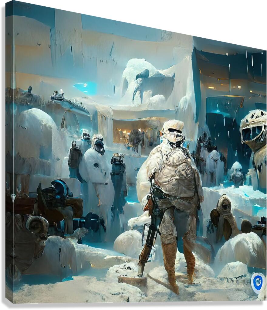 Hoth I Canvas Print