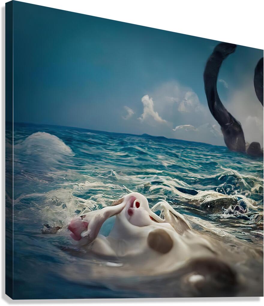 Monster Canvas Print