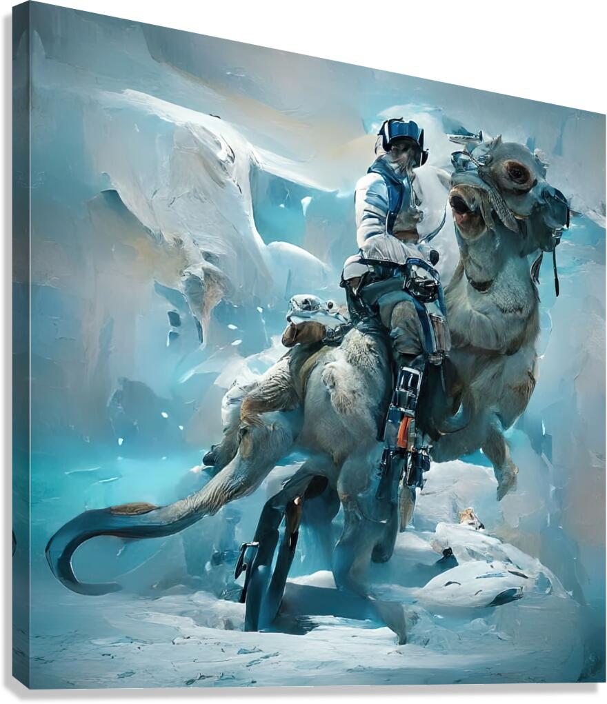 Tauntaun Canvas Print