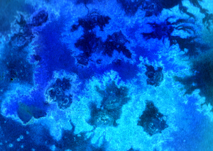 Abstract Blue Ocean Aerial