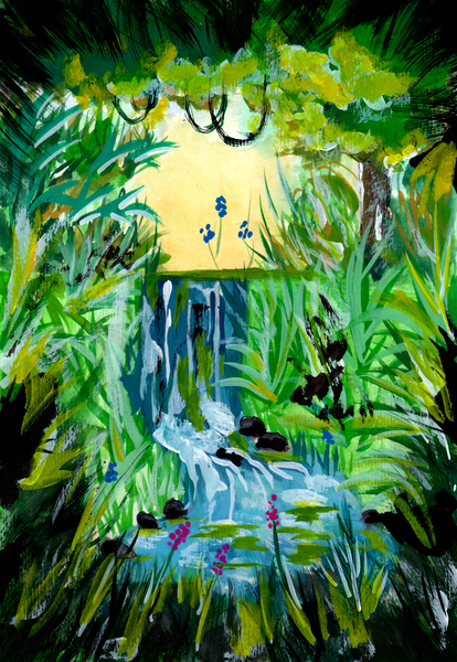 Jungle Springwater Print