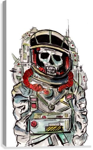 Dead Astronaut Canvas Print