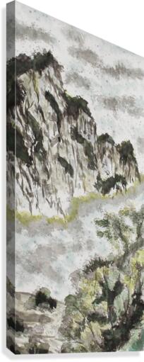 Mountain Pass Canvas Print