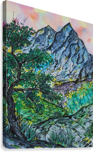 Summer Mountains Canvas Print
