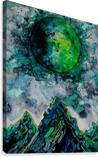 Close to Uranus Canvas Print