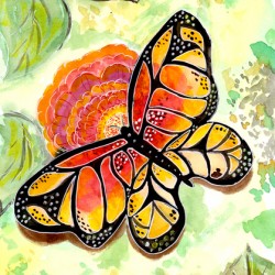 Butterfly and Flower
