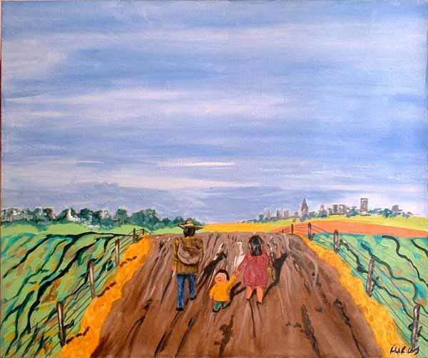 Moving to town Print