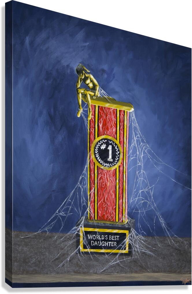 The Fall of the Golden Child  Canvas Print