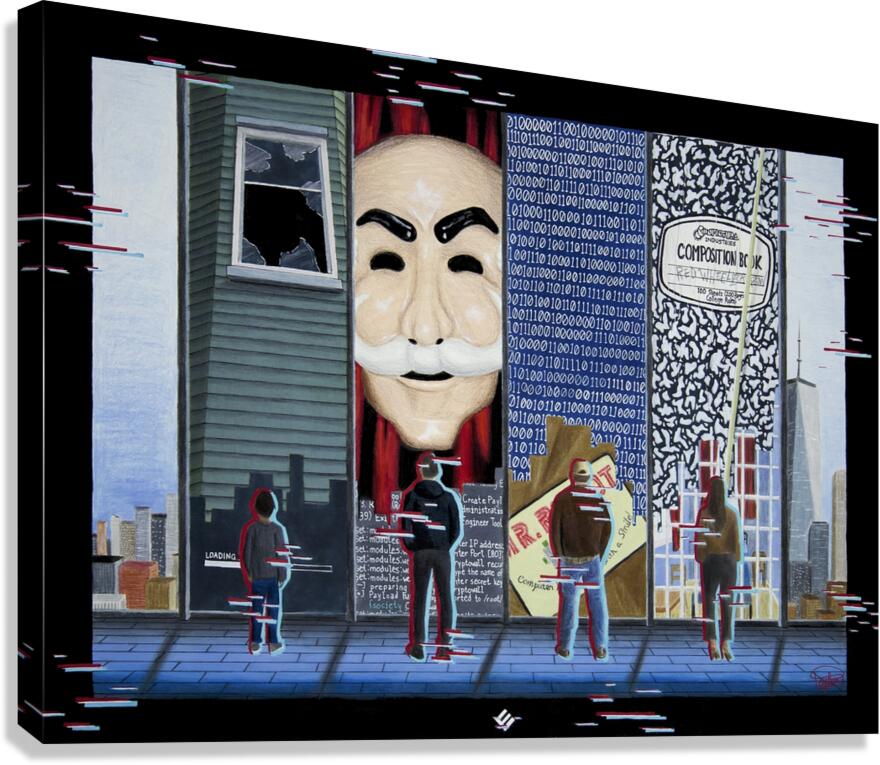 F-Society Canvas Print