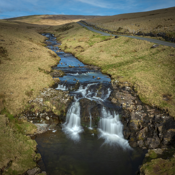 River Tawe waterfall Print