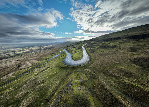 The Cuckoo Bend on Mountain RoadThe Cuckoo Bend on Mountain Road Print