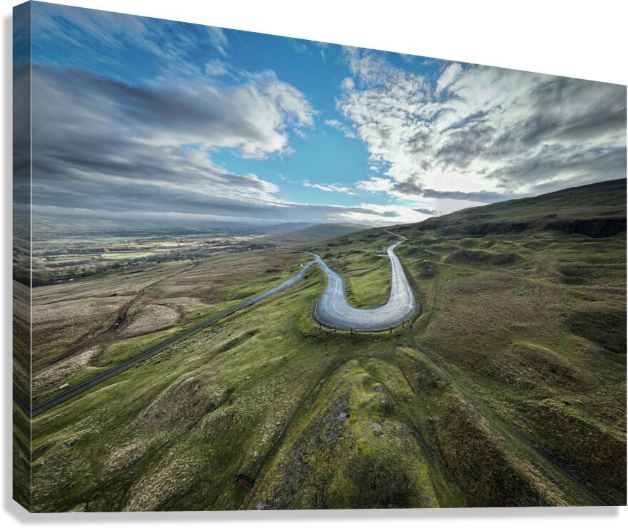 The Cuckoo Bend on Mountain RoadThe Cuckoo Bend on Mountain Road Canvas Print