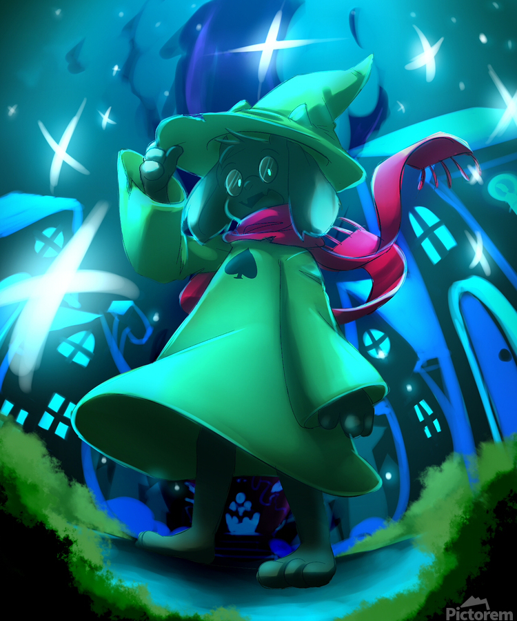 Deltarune by TanjaTKuster Wall Art