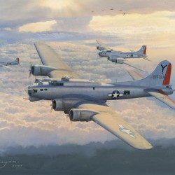 B-17s Memmingen raid.