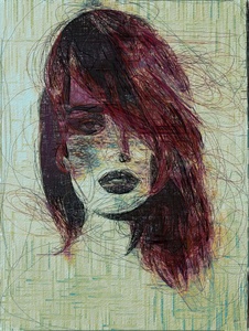 red haired woman 1