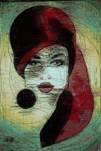 red haired woman 5