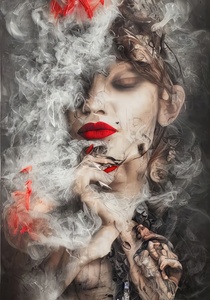 through the real smoke