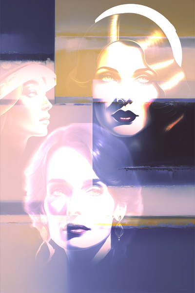 three faces 2 Print
