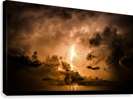 Trident Bolt Canvas Print