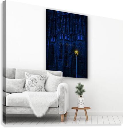 Sample Abstract on Wall Canvas Print