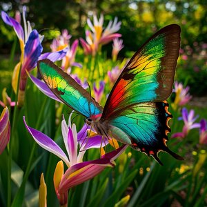 vibrant butterfly