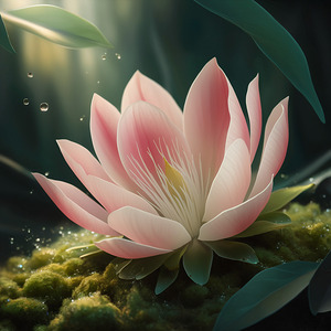  flower. The petals are a vibrant shade of pink