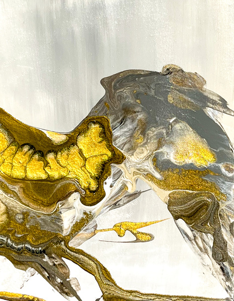 Golden River II Print