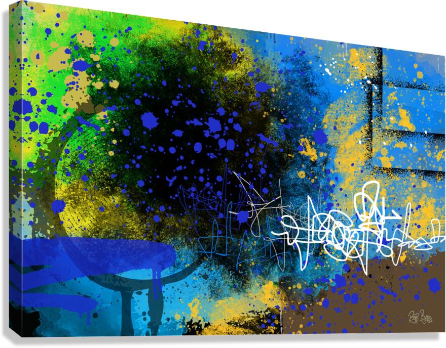 The Blues Canvas Print