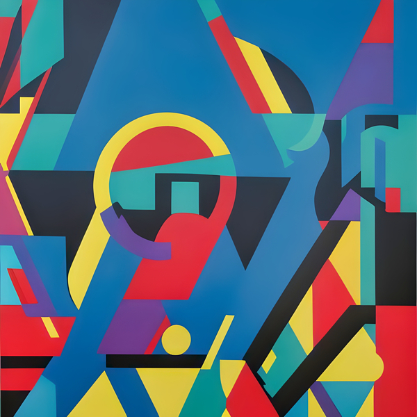 Colorful Abstract Print