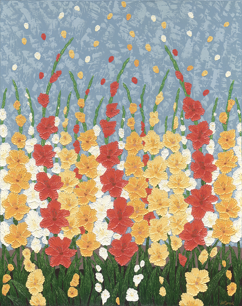 Gladiolas Splendor Print