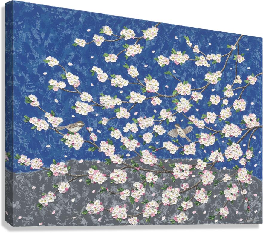 Blue Rendezvous Canvas Print