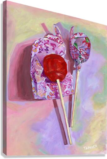 Dum Dums Canvas Print