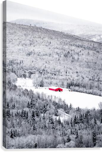 Red Barn Canvas Print