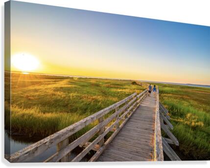 Rushtons Beach1 Canvas Print