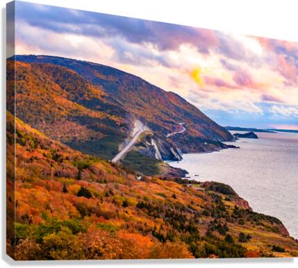 Cabot Trail Canvas Print