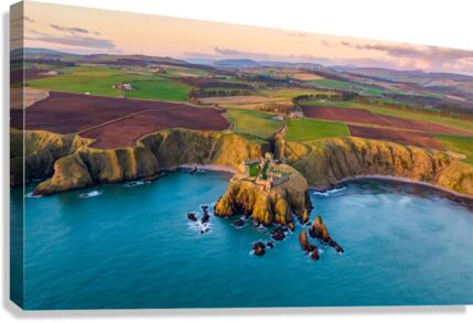 DUNNOTTAR CASTLE Canvas Print