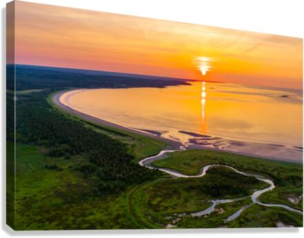 point michaud Canvas Print