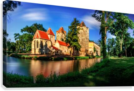 Pottendorf Castle Canvas Print