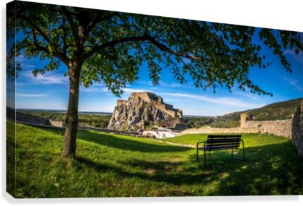 Devín Castle Canvas Print