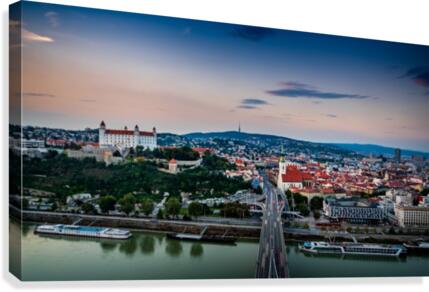 Bratislava Canvas Print