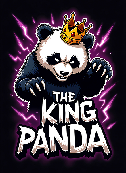 THE KING PANDA by Creative Art