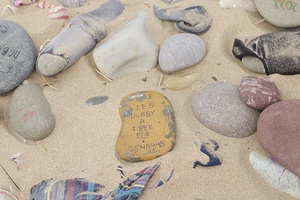 Dobby Harry potter stones left at grave