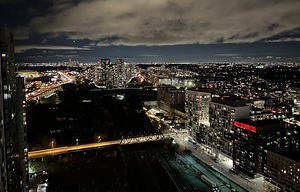 Toronto skyline at Night