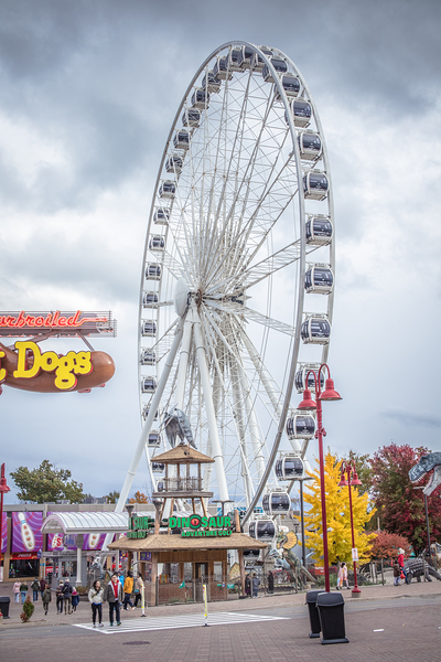 Giant Ferris Wheel Niagra Canada Print