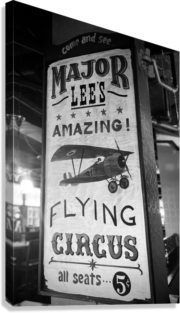 Flying Circus Canvas Print