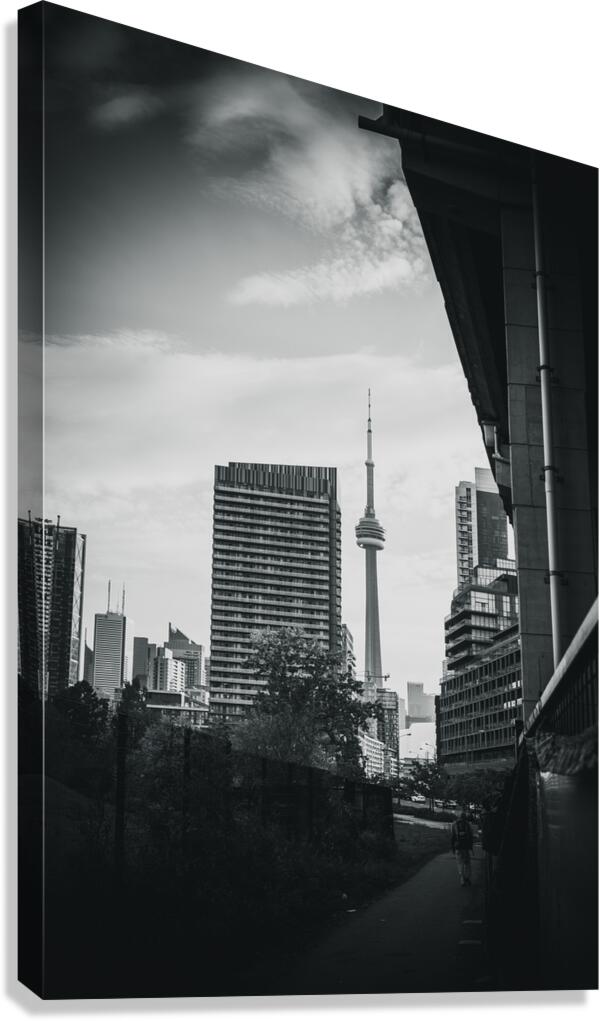 TorontoCity Cn tower  Canvas Print