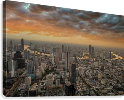 WORLD CITIES  Canvas Print