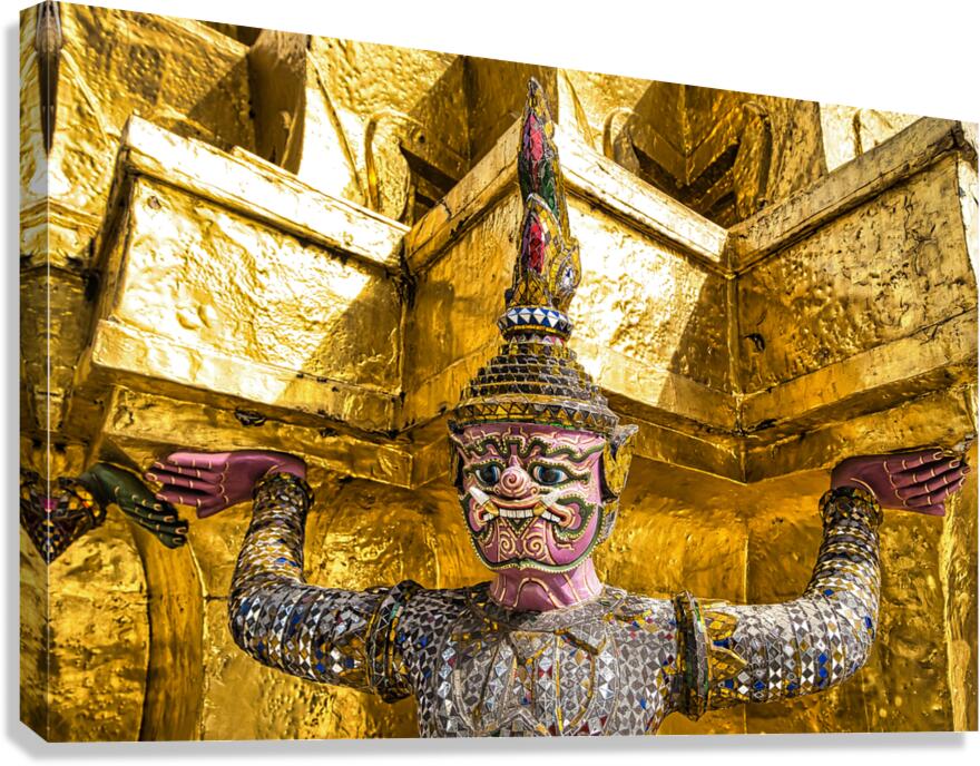 GIANT WARRIOR Canvas Print